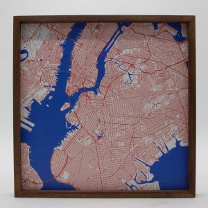 نقشه دکوراتیو نیویورک